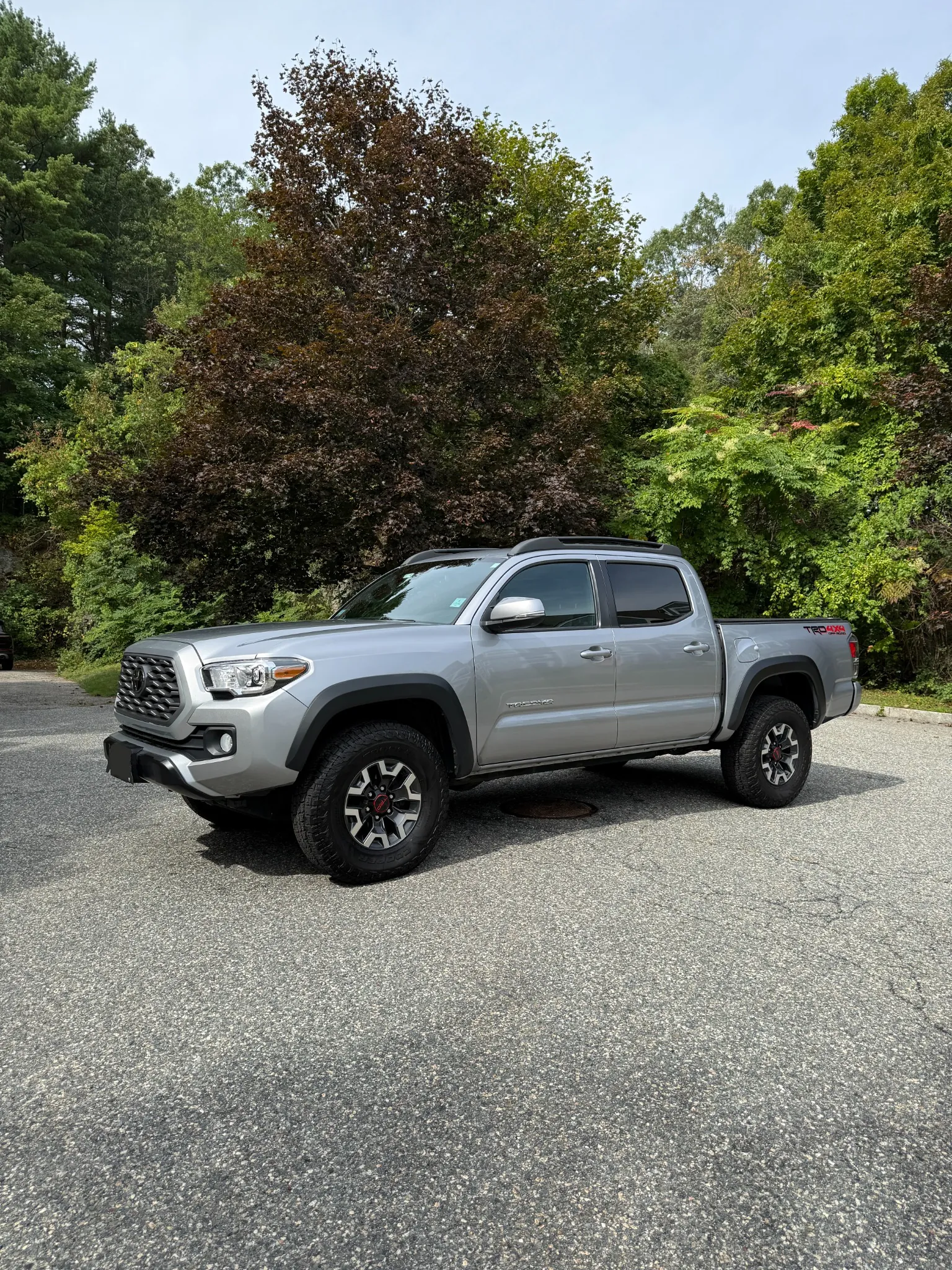 Toyota Tacoma after auto detailing in Stoneham MA interior cleaning and exterior wash