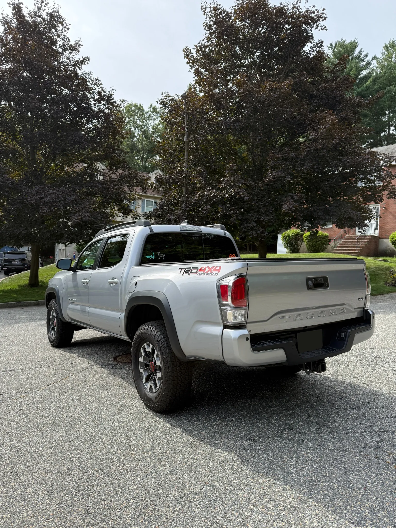 Toyota Tacoma exterior after auto detailing in Stoneham MA