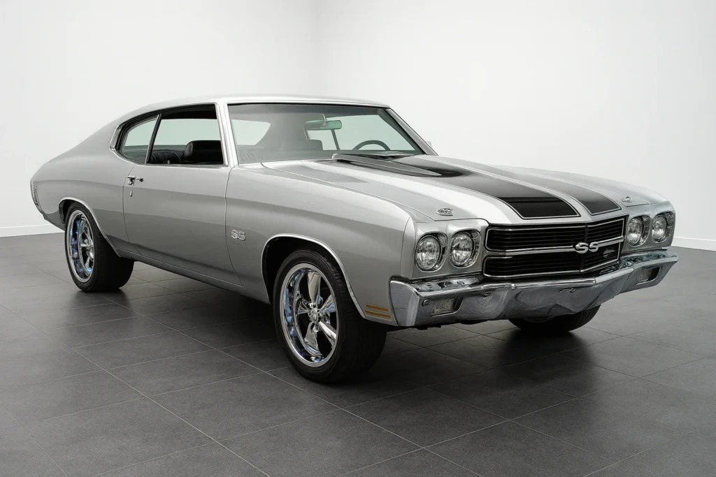 Wheel detail Chevelle SS Ceramic Coating Melrose MA shine