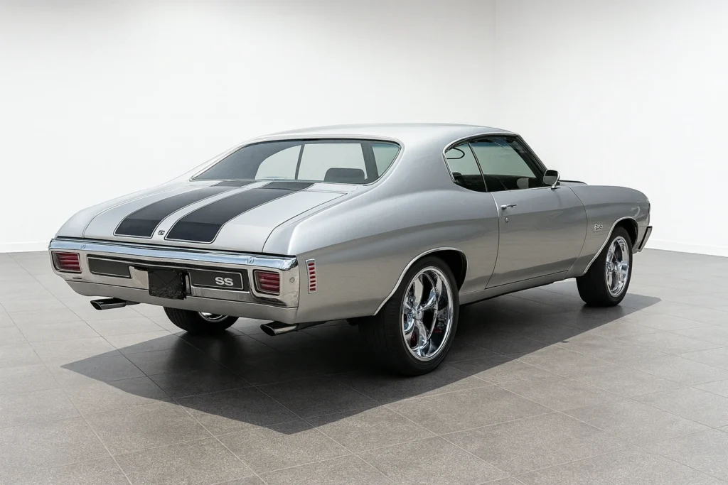 Why choose ceramic coating Melrose MA Chevelle SS side profile