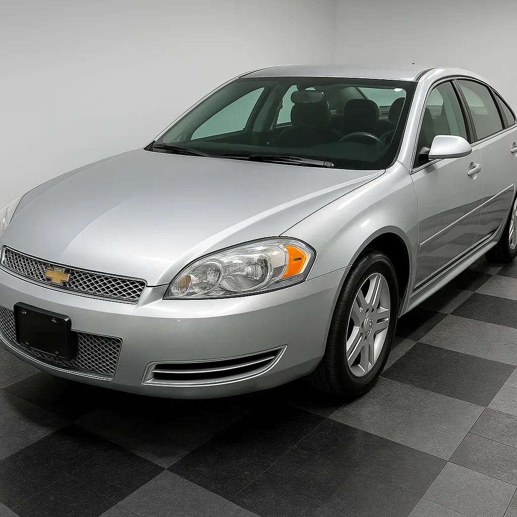 Chevy Impala after paint correction in [tmc_town] MA