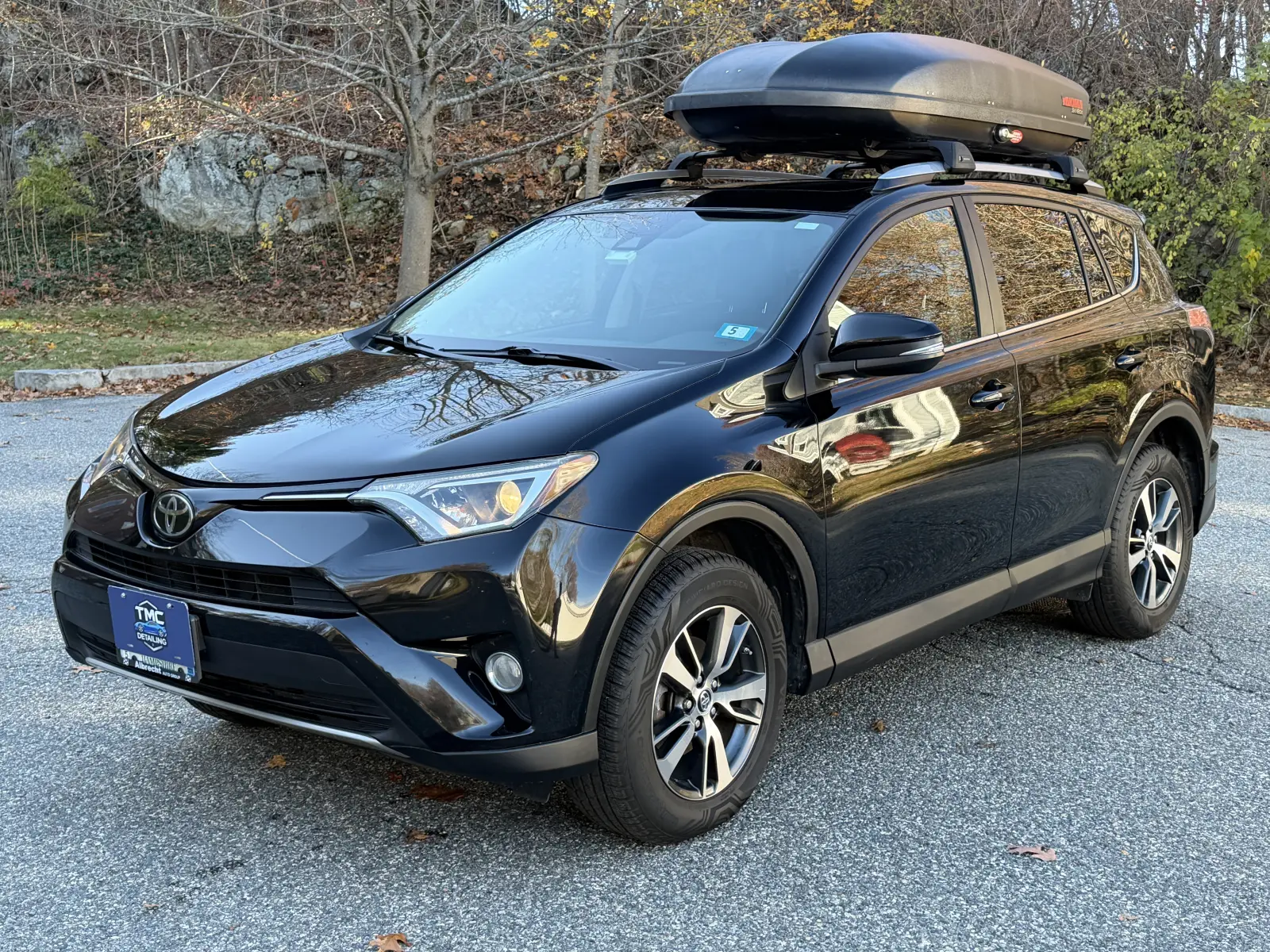 Ceramic Coating Wakefield MA 1 Toyota RAV4 after ceramic coating Wakefield MA with enhanced gloss and protection